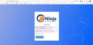 Đăng nhập phần mềm Ninja Zalo