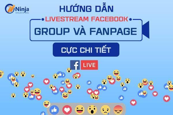 livestream facebook group đơn giản