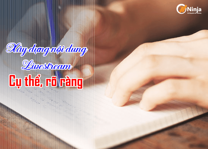 Xây dựng nội dung livestream 