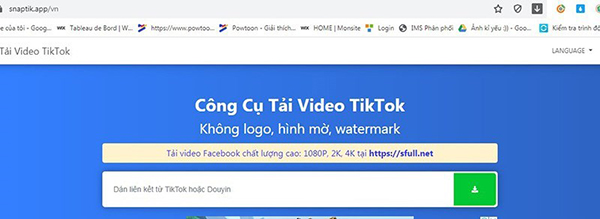 Dán đường link 